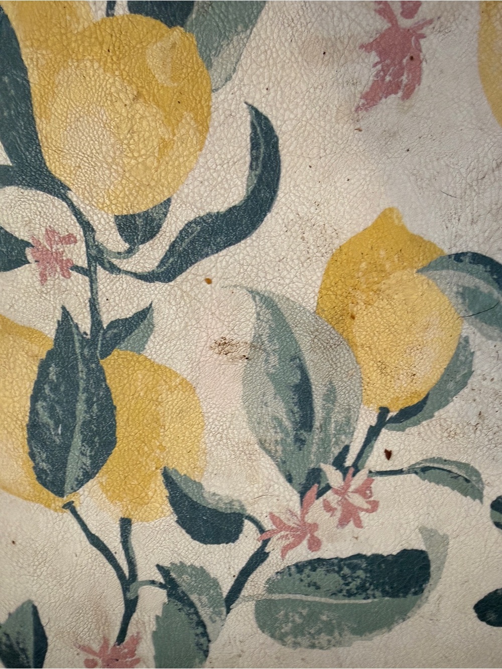 Yellow Lemon Pattern Kitchen Runner - Picture 4 of 7